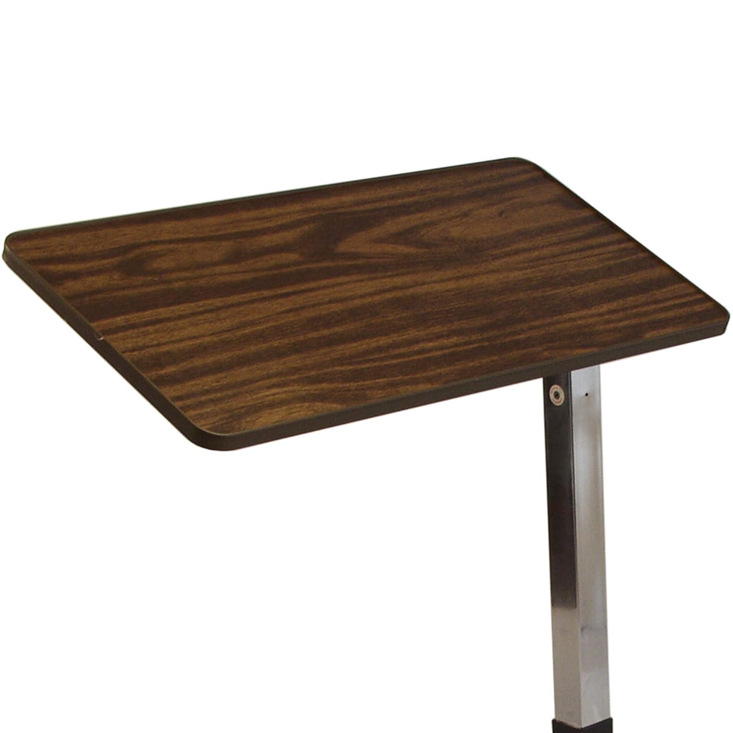 Lumex Deluxe Overbed Table with Tilting Top & Wheels, 30-43" Height, GF8905-1A : Health & Household