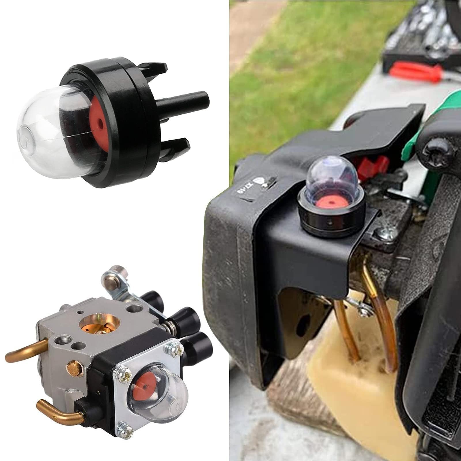 Kit Filtre à Essence Universel 3 Pièces - Pour Tronçonneuse, Débroussailleuse Et Matériel De Jardin