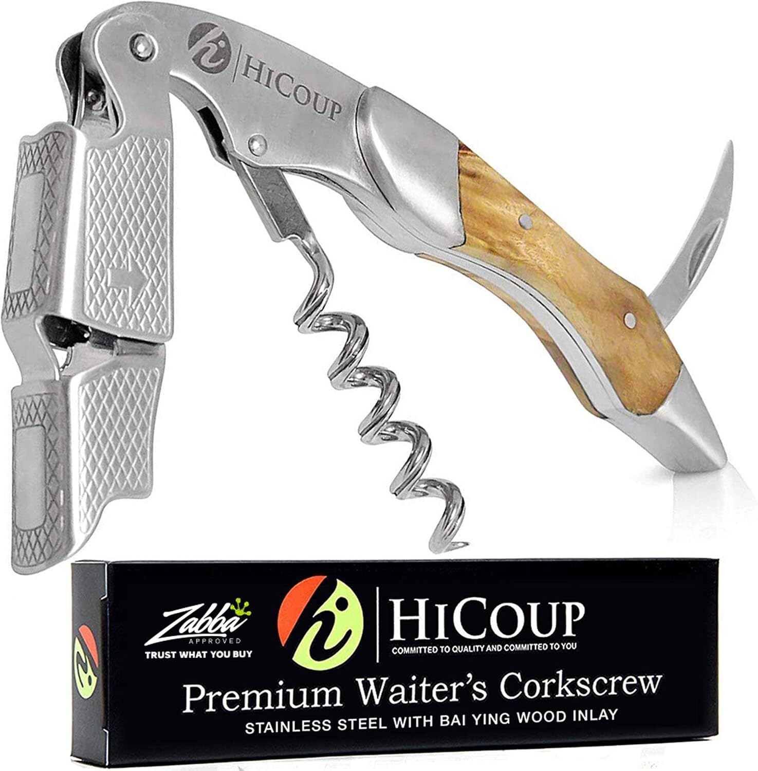 HiCoup Wine Opener - Professional Corkscrew -13