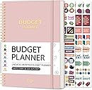 Budget Planner - Monthly Budget Book with Expense Tracker Notebook, Undated Bill Organizer & Finance Planner to Take Control of Your Money, 2025-2026 Account Book to Manage Your Finances-Pink