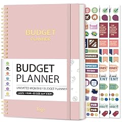 Budget Planner - Monthly Budget Book with Expense Tracker Notebook Undated Bill Organizer Finance Planner to Take Control