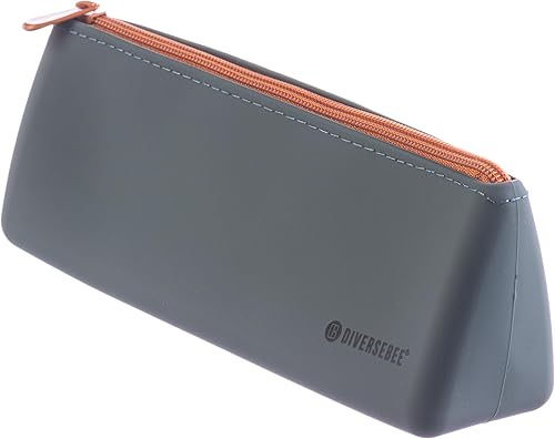 Miniatura 9 de DIVERSEBEE Estuche de Lápices de Silicona Suave, Estuche Estético para Lápices con Cremallera, Bonita Bolsa para Bolígrafos para la Escuela,