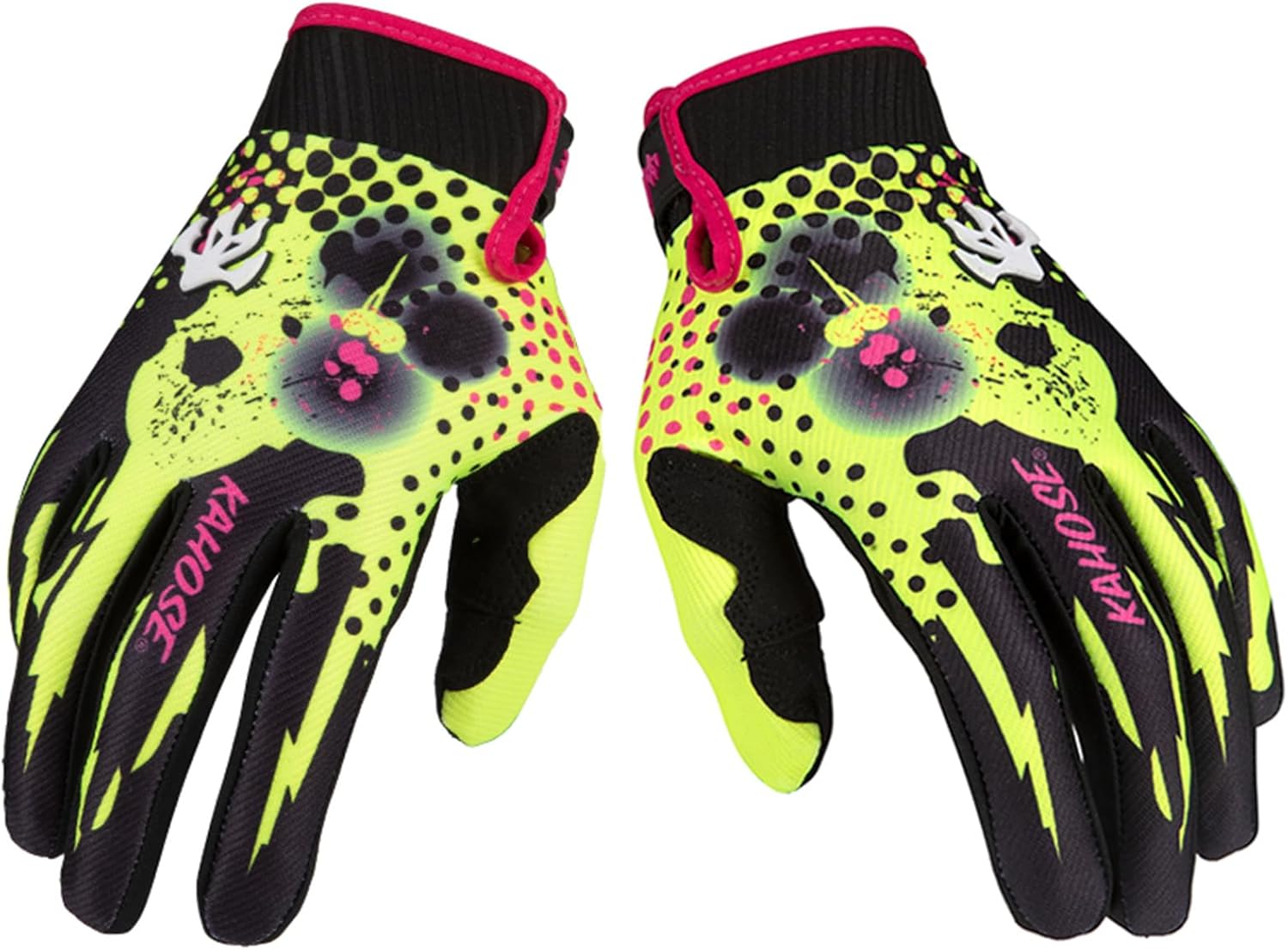 MTB Motorcycle Biking Cycling Full Finger Off-Road Racing Gloves for Men Women & Mountaineering