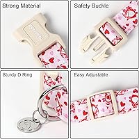 Vista 147 de DOGWONG Collar de perro Airtag de algodón y cáñamo, collar resistente para perros con soporte para Airtag, collares verdes para perros pequeños