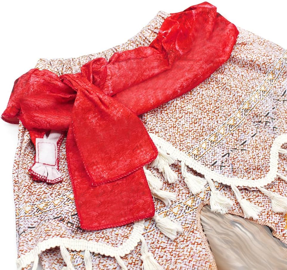 WonderBabe Little Girls Adventure Costumes Skirt Set Princess Dress Up Hallowee Outfit Kids Fancy Birthday Party Dress - Image 5