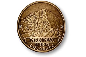 Pikes Peak Hiking Stick Medallion: The Perfect Hiking Companion