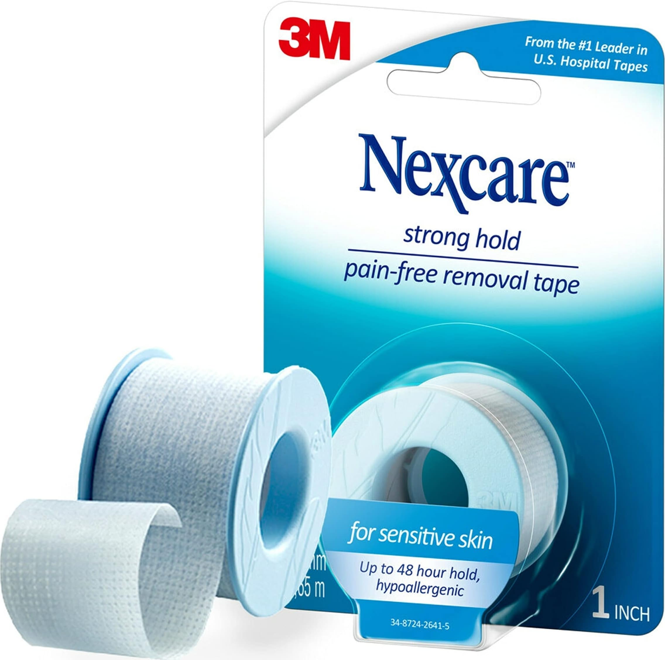 Nexcare Sensitive Skin Low Trauma Tape 1 in x 144 in 1 ea