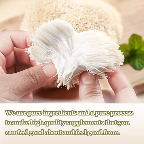 Miniatura 6 de JINGYAT Gotas líquidas de complejo de hongos, suplemento de hongo melena de león, suplemento de hierbas 10 en 1, tintura de melena de león orgánica,