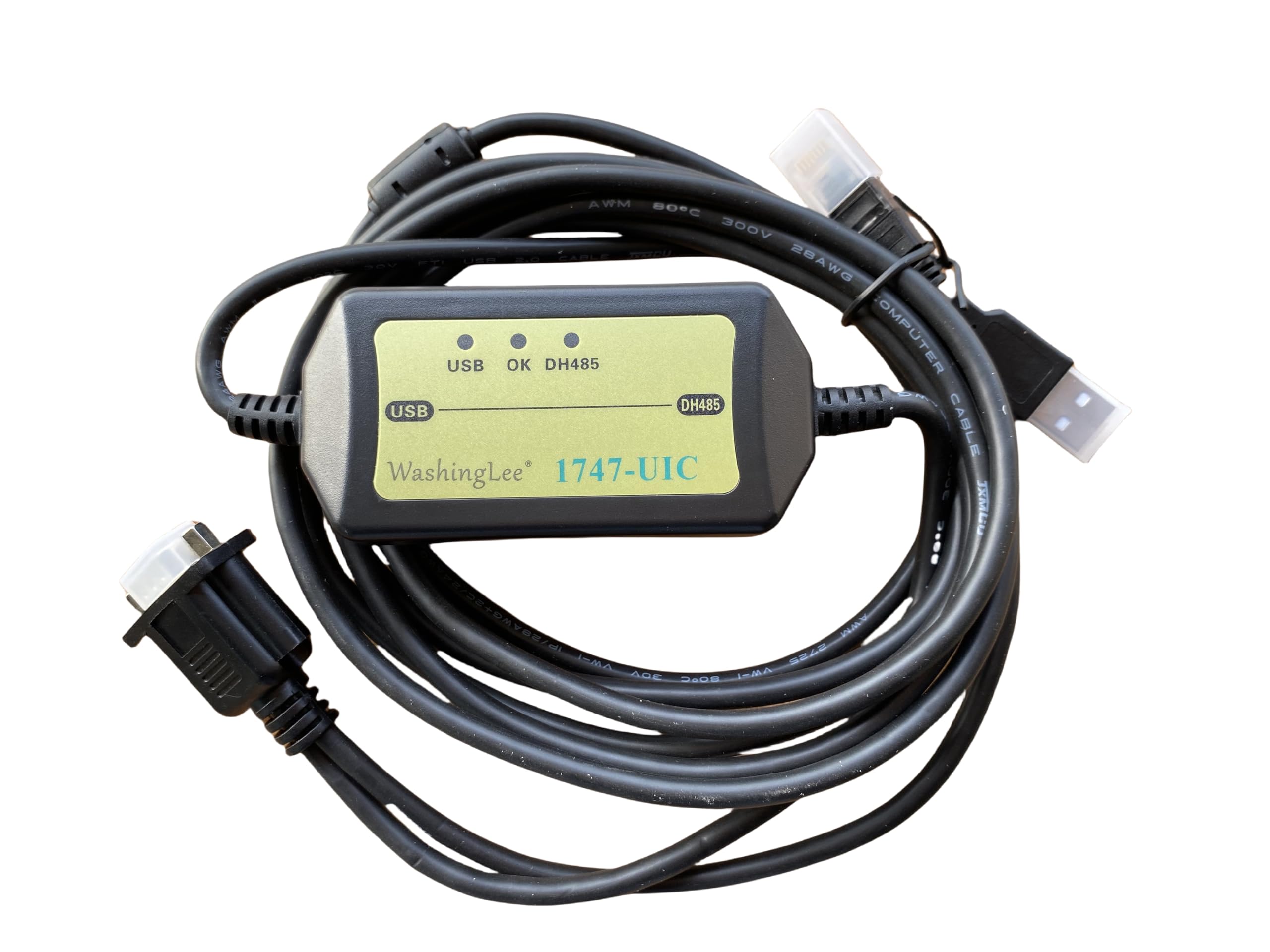 Amazon.com: Washinglee 1747-UIC Programming Cable for AB PLC SLC5