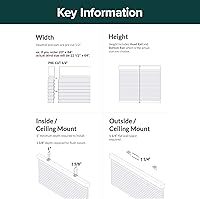 Vista 3 de CHICOLOGY Persianas para ventanas, mini persianas, persianas de puerta, persianas y persianas, persianas para cámper, mini persianas para ventanas