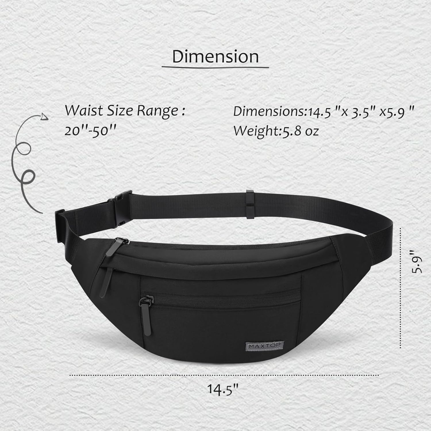 MAXTOP Travel Essentials Large Crossbody Fanny Pack Waist Pack with Gym Bag for Women Travel Duffle Carry On Tote Weekender Bag(grey) image 4
