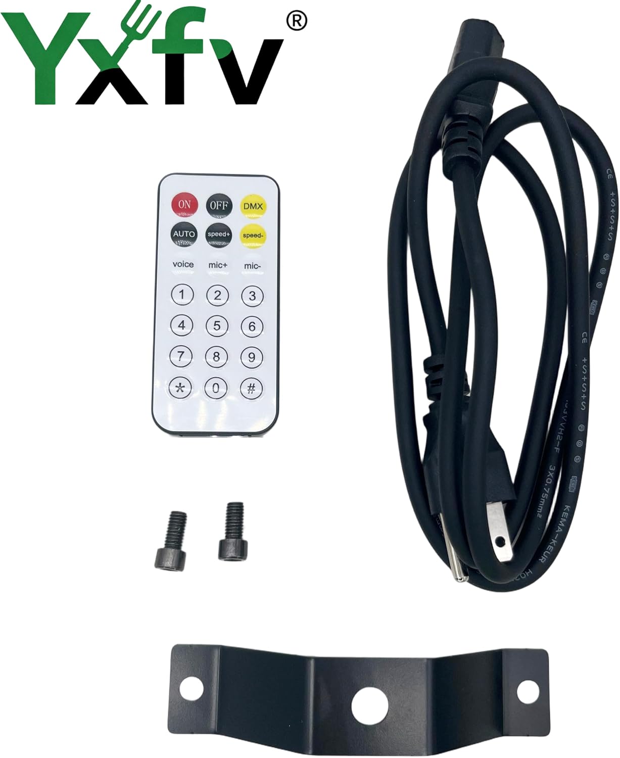 Moving Head DJ Lights for Commercial Use, 7-in-1 LED RGBW 6 Arm Stage Light with Mixed Effects & Remote, Professional Lighting for Party Disco Club Wedding Bar KTV