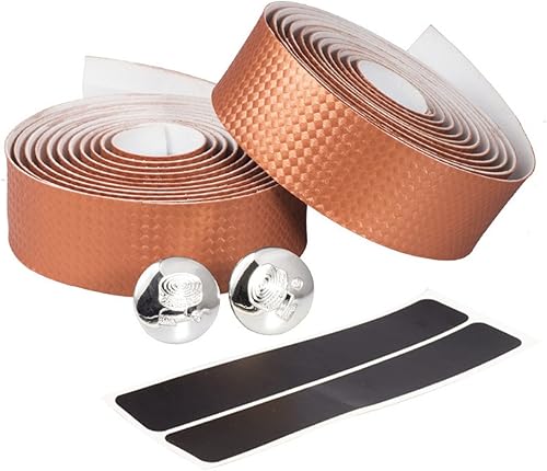 Miniatura 9 de Cinta de manillar de corcho súper suave de fibra de carbono para bicicleta de carretera, cinta de manillar de corcho MTB con tapones de barra