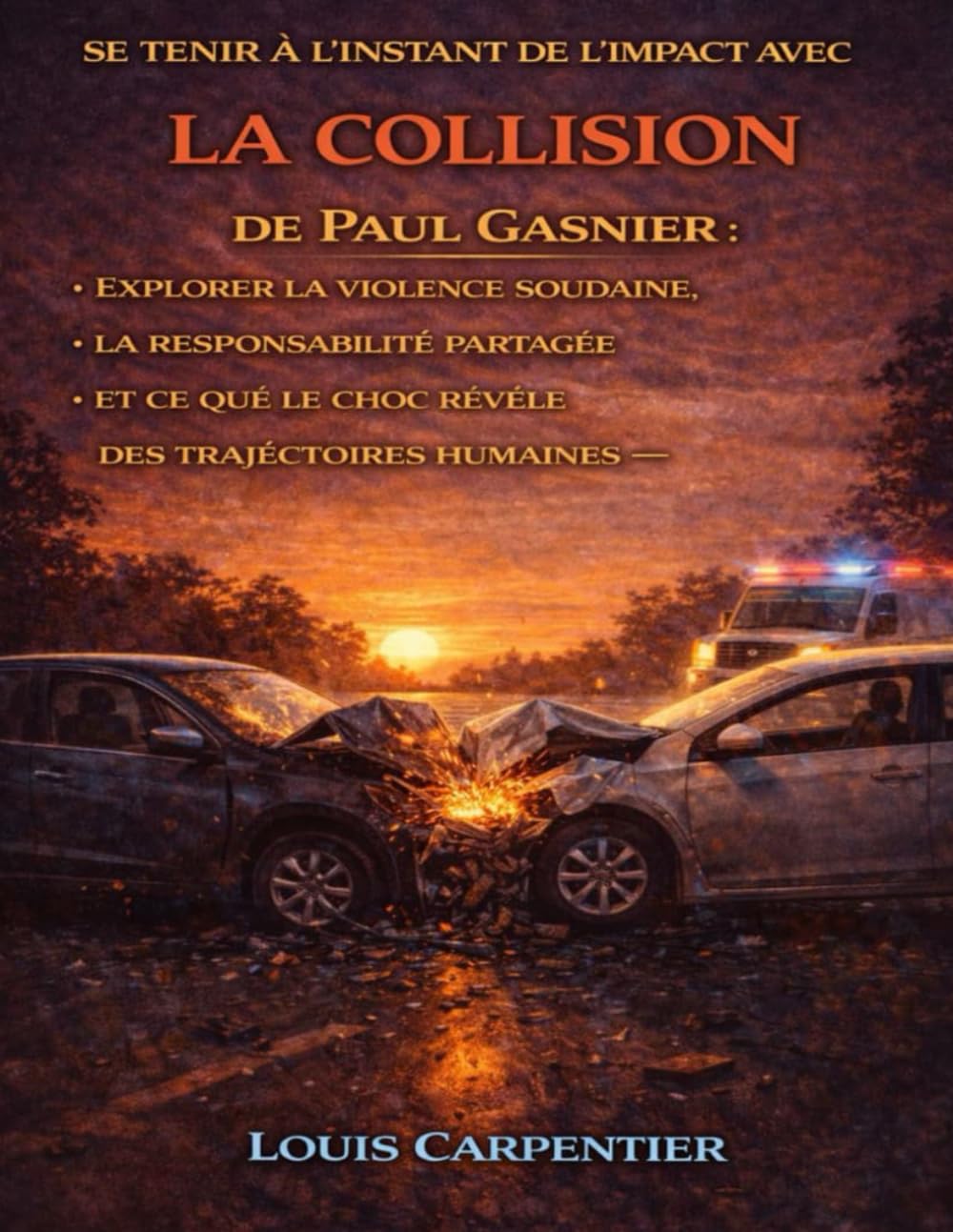 Se tenir à l’instant de l’impact avec La collision de Paul Gasnier: Explorer la violence soudaine, la responsabilité partagée et ce que le choc révèle des trajectoires humaines