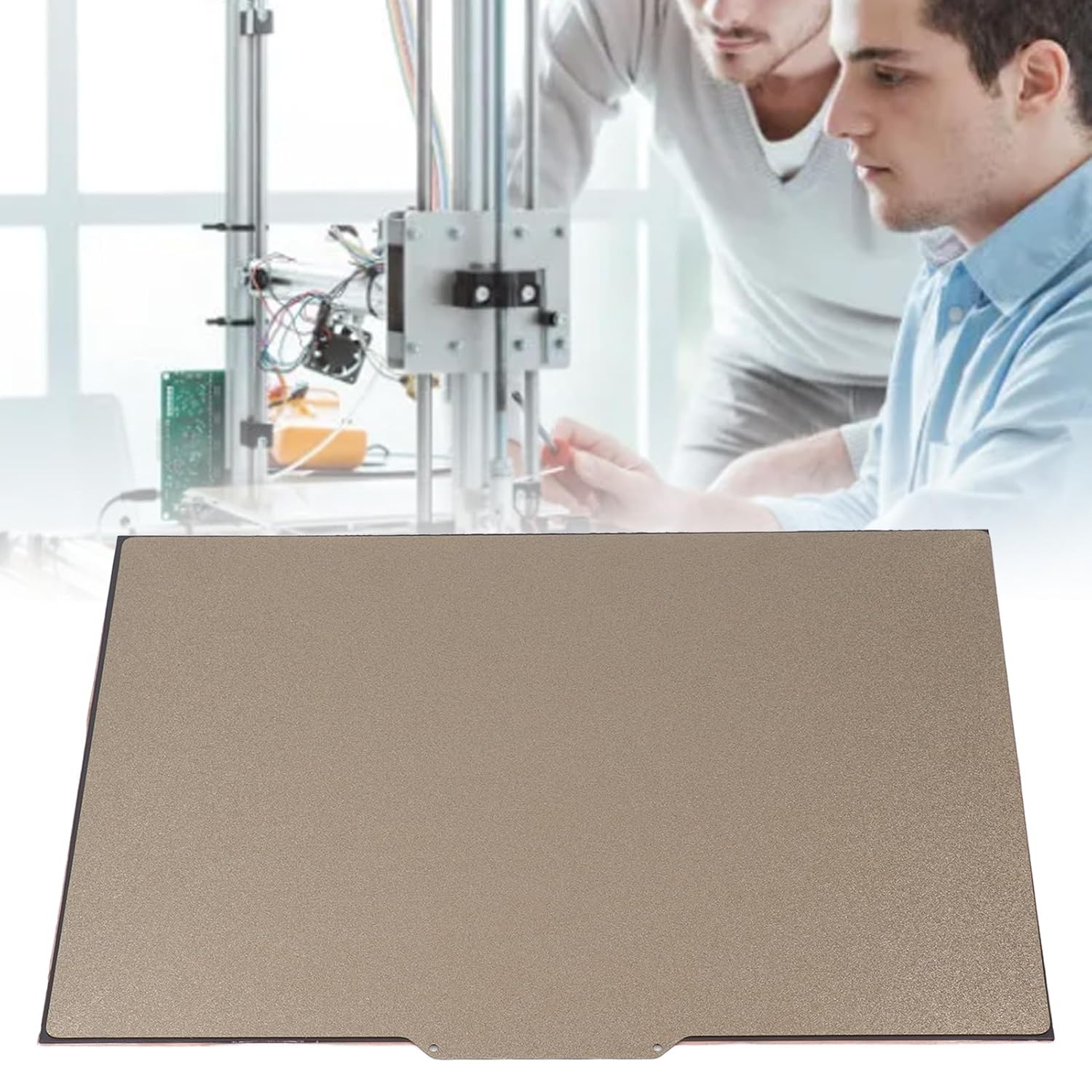 Double Sided PEI Spring Steel Build Plate 260x360mm for Ender 3 A8 3D Printers with Magnetic Base Supports PLA ABS TPU PETG Nylon