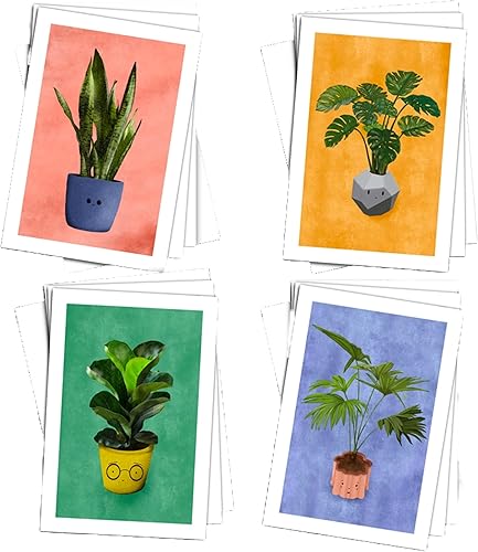 Miniatura 7 de Wright Home & Gift Tarjetas de felicitación con notas en blanco y negro para todas las ocasiones, paquete de 12 surtidos a granel + 12 sobres (4 x 6)