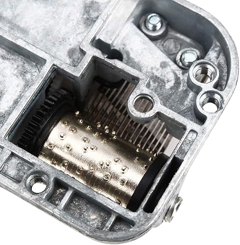 Miniatura 8 de Caja de música Spring Wind Up Musical Mecanismo Movimientos Partes Caja de música Piezas Hacer Música Kit de herramientas con 1 unids Llave 5PCS