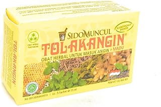 Sido Muncul Tolak Angin Herbal Herbal with Honey 5-ct, 75 Ml (4 Box)