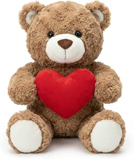12 Inch Teddy Bear With Heart