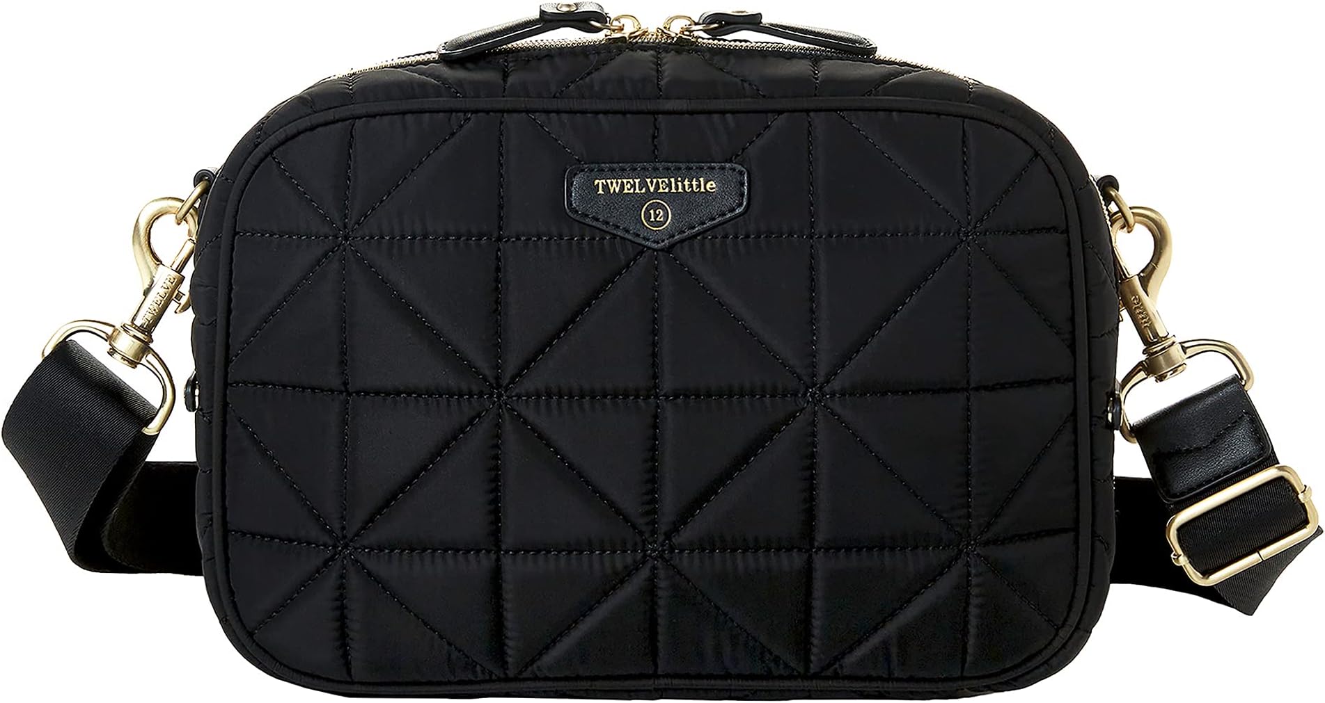 TWELVElittle Diaper Clutch 2.0, Black (NEW)