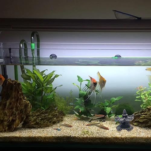 Miniatura 4 de Saim Decoración de estatua de linterna de pagoda zen para acuario, accesorios de jardín de resina, pagoda para acuario, pecera, decoración de paisaje