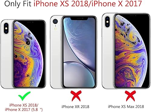 Miniatura 5 de Funda estética para teléfono de noche de bosque de montaña compatible con iPhone XiPhone XS, Funda protectora de silicona a prueba de golpes de TPU