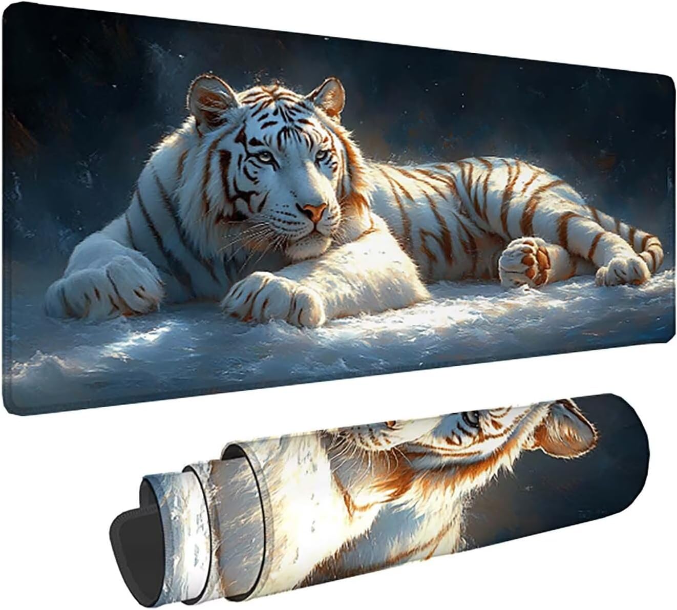マウスパッド ゲーミング 大型 防水 デスクマット 80x30cm おしゃれ デスクパッド 滑り止め ゴムベース 仕事 ゲーム オフィス :  HARE-MART - 通販 - Yahoo!ショッピング デスクマット 白 マウスパッド 大型 150×80cm, マウスパッド 虎 パターンデザイン ゲーミング 防水 変形防止, 滑り止め