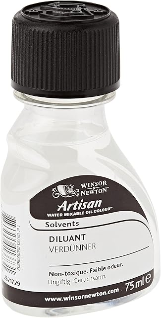Winsor & Newton 2621729 Artisan rozcieńczalnik, do farb olejnych mieszanych z wodą, butelka 75 ml
