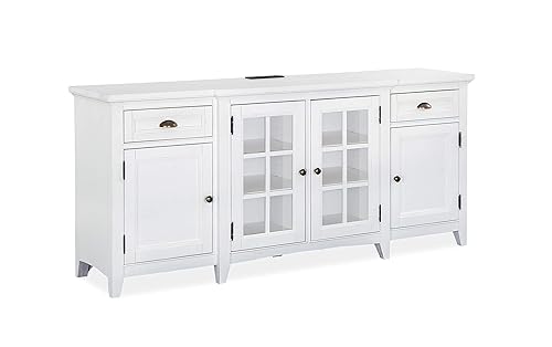 Magnussen Heron Cove Entertainment Console, Chalk White