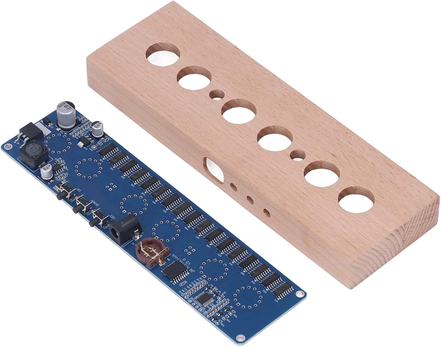 Shanrya IN14 Nixie tube clock, DC12V1A IN14 household glowing tube