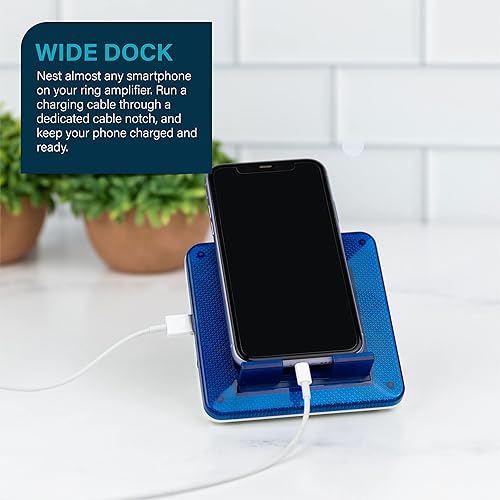 Miniatura 5 de Serene Innovations Amplificador de anillo de teléfono celular y intermitente - Detección de teléfono celular y teléfono fijo con flash LED -