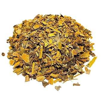 NY Spice Shop Wild Cherry Bark Cut and Sifted Herb - Wild-Harvest Prunus Serotina Ingredient - Wild Crafted Black Cherry Bulk - Traditional Herbal Wellness Tea for Crafting, Herbal Teas 8 Ounce