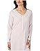 Eileen West Cotton Knit Long Sleeve Short Nightshirt - #3 of 3