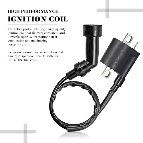 Miniatura 6 de Bobina de encendido 6 pines CDI bujía kit para CG 125cc 150cc 200cc 250cc motor chino ATV Quad Vertical motor Dirt Bike