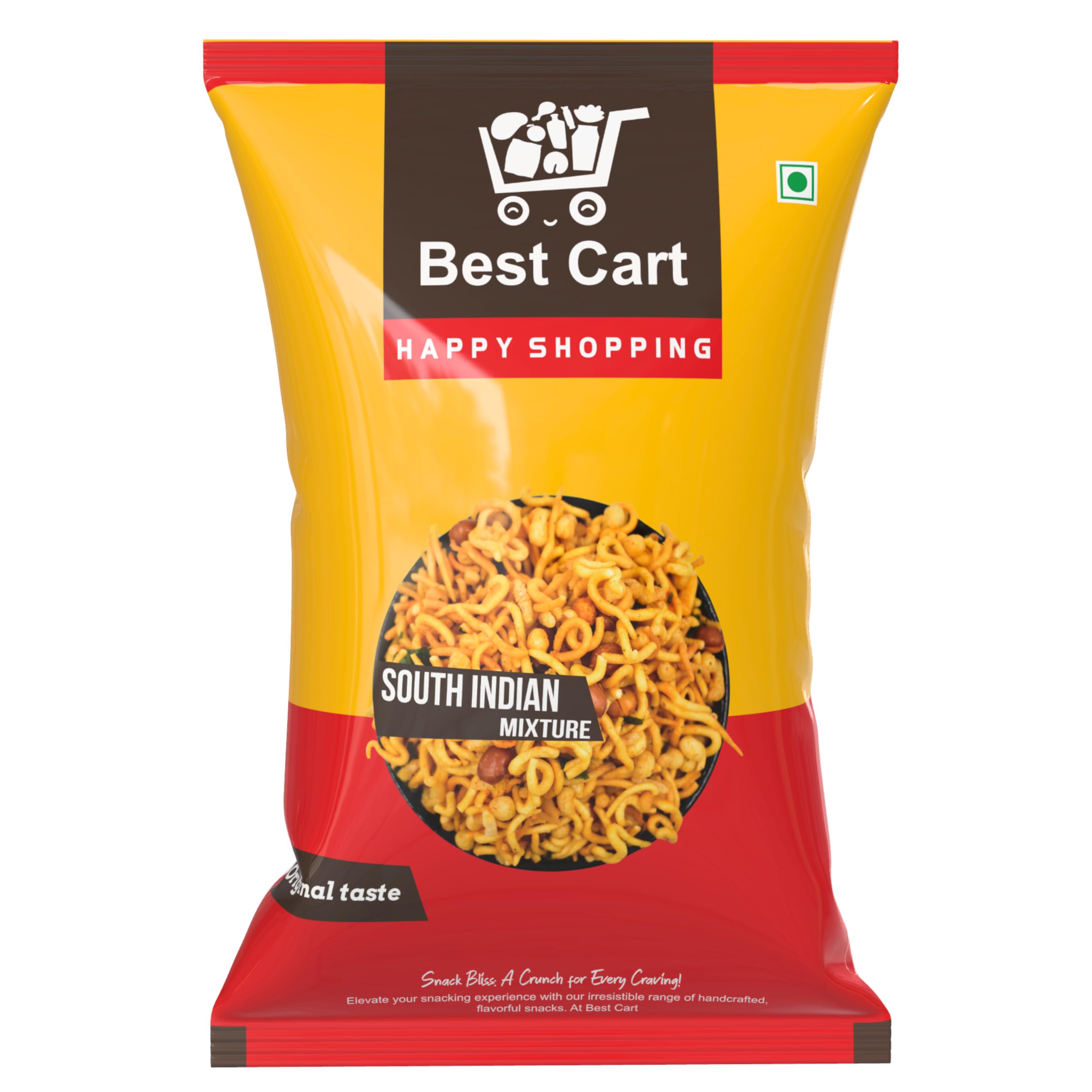 Best Cart-Happy shopping Authentic South Indian Mixture: 300 Grams Pack of 1 Crunchy Delights | Savory Snack Mix | Orginal taste (B08XPP493N) Amazon Price History, Amazon Price Tracker