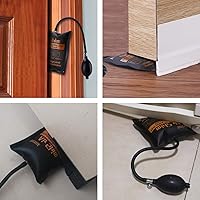 Vista 5 de Bolsa de cuña de aire, 3 piezas de grado comercial, kit de nivelación profesional y herramienta de alineación, cuña de aire inflable para una