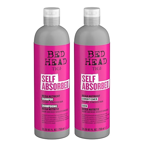 Miniatura 2 de Bed Head by TIGI Frizz Control Champú y acondicionador para cabello seco, cuidado nutritivo autoabsorbido del cabello para reparar y fortalecer