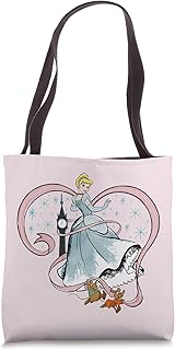 Disney Princess Cinderella Heart Pink Tote Bag