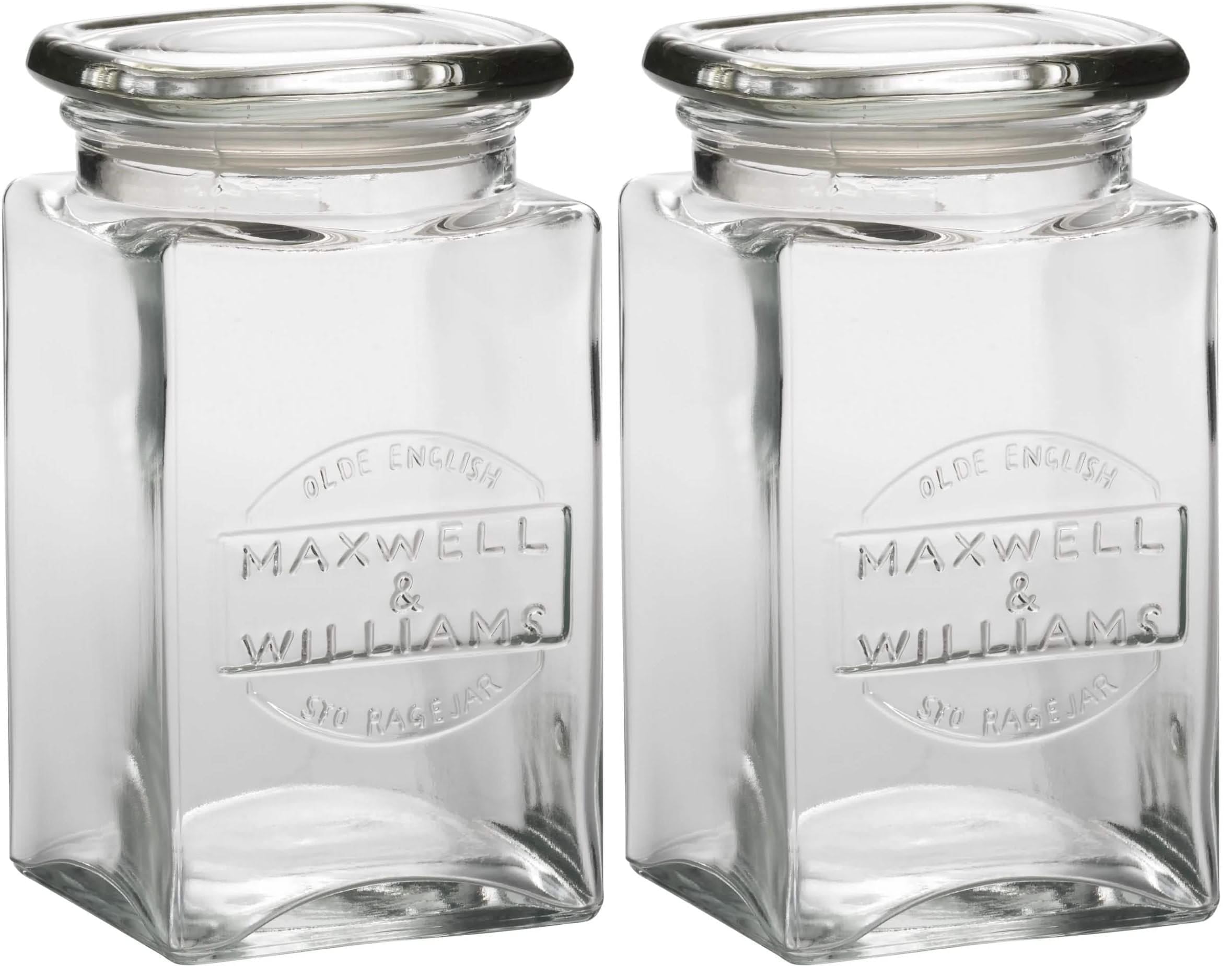 Maxwell & Williams Olde English Storage Jar 1 Litre (Pack of 2)