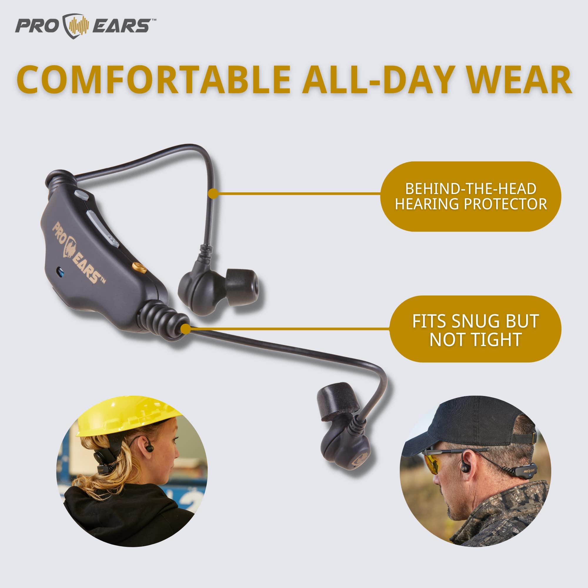 Pro Ears Stealth 28 HTBT, proteção de ouvido Bluetooth avançada