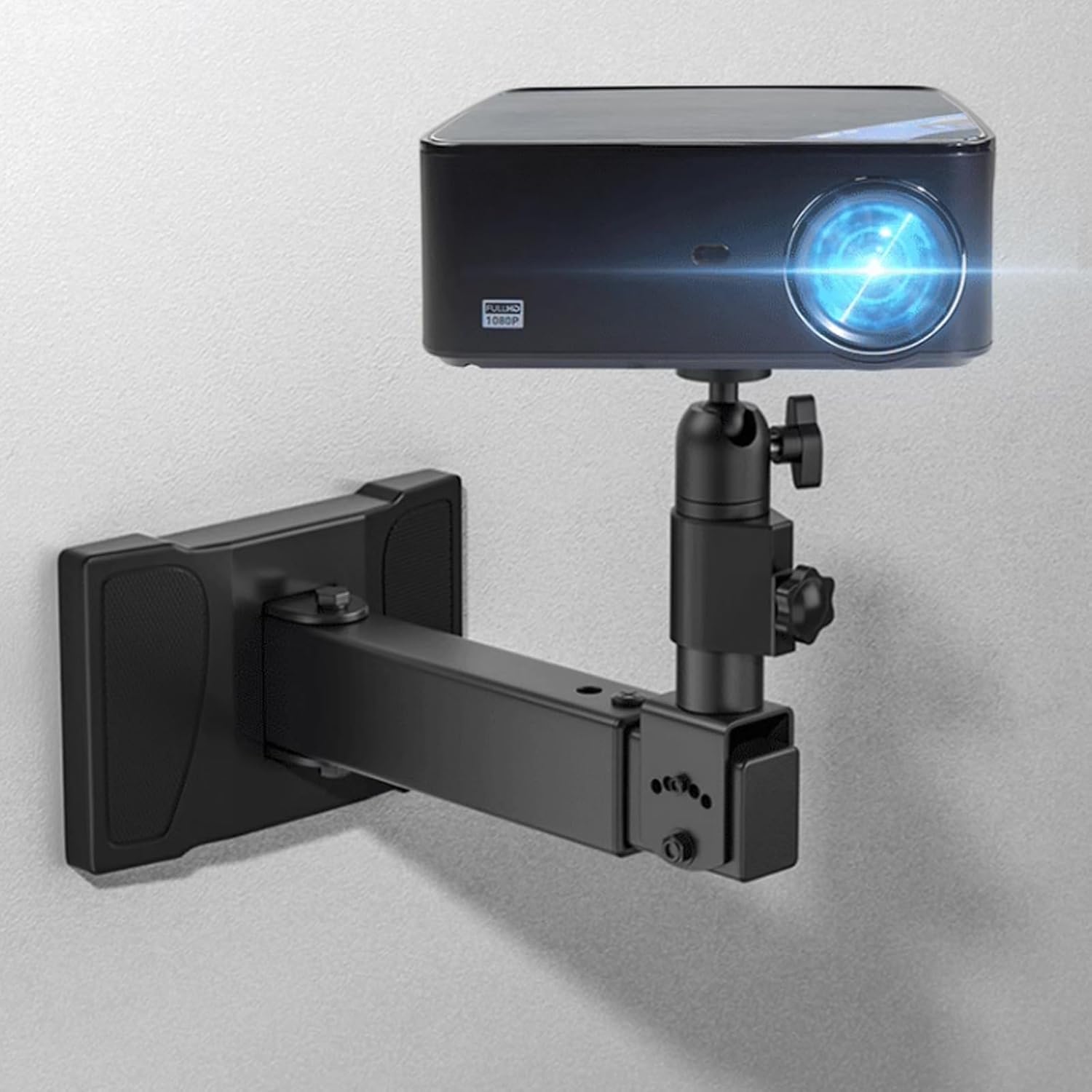 Projector Bracket Projector Bracket Home Conference Training Wall Mounted Tray Telescopic Projector Universal Frame Bedside Projection Wall Mounted Wall Bracket Pprojector Mount ( Color : B )