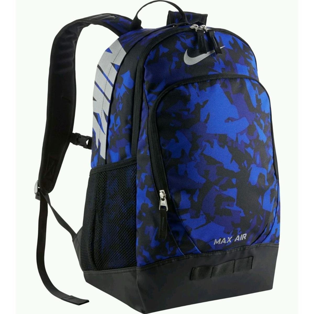 nike max air backpack camo