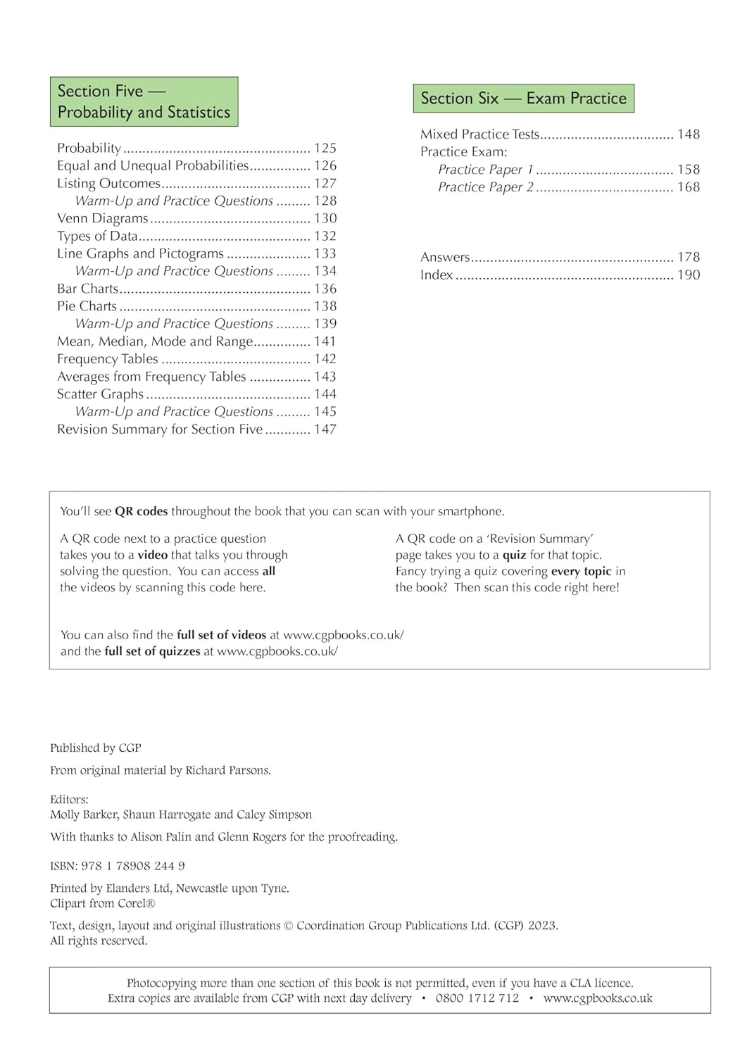 New KS3 Maths Complete Study & Practice - Foundation (with Online Edition) (CGP KS3 Maths)
