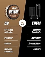 Vista 109 de Bolsas de café Grinds 3 latas de vainilla Sin tabaco, sin nicotina alternativa saludable 18 bolsas por lata