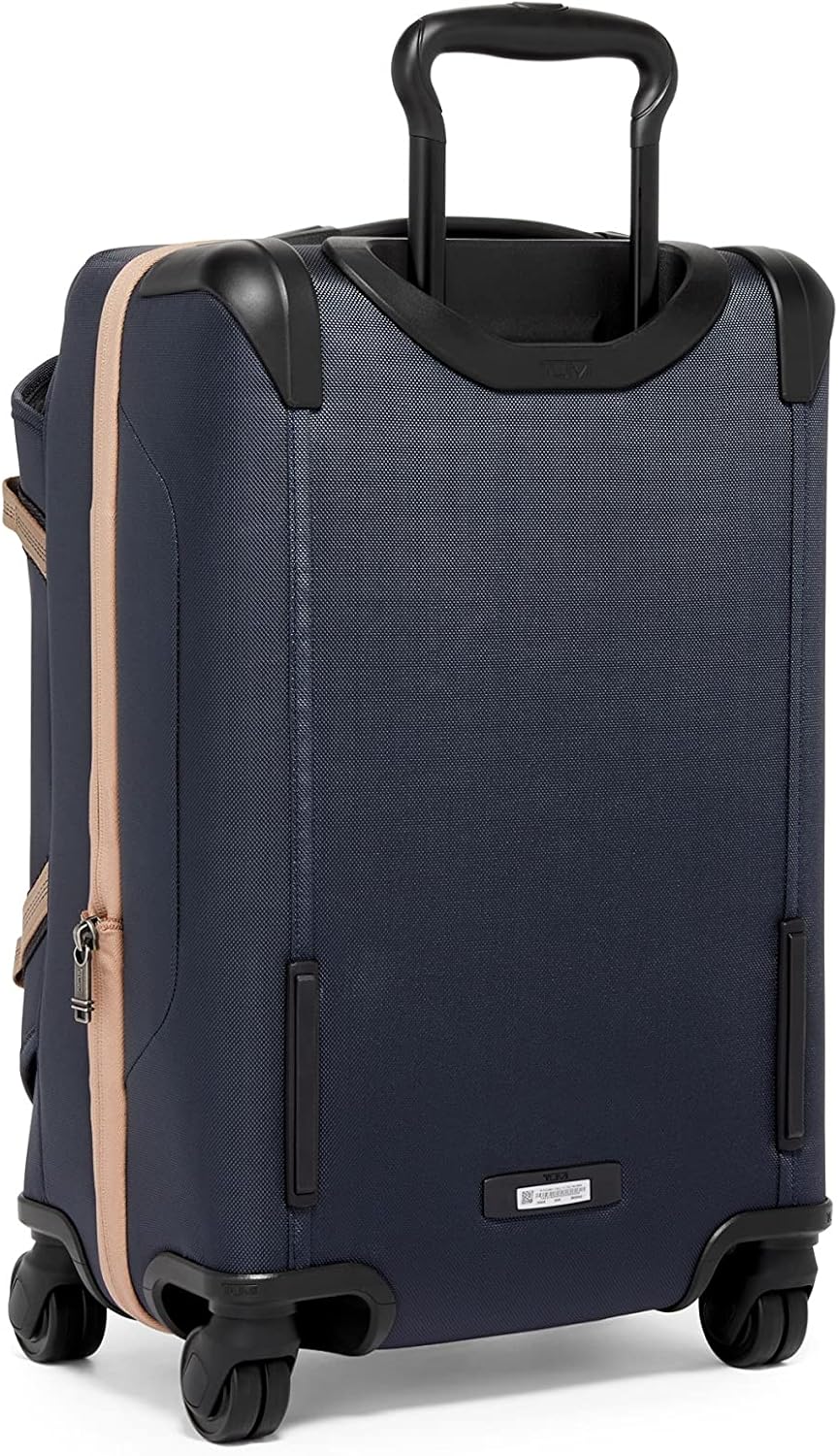 review TUMI Alpha Bravo International Front Lid Expandable 4 Wheel Carry On - Midnight Navy/Khaki