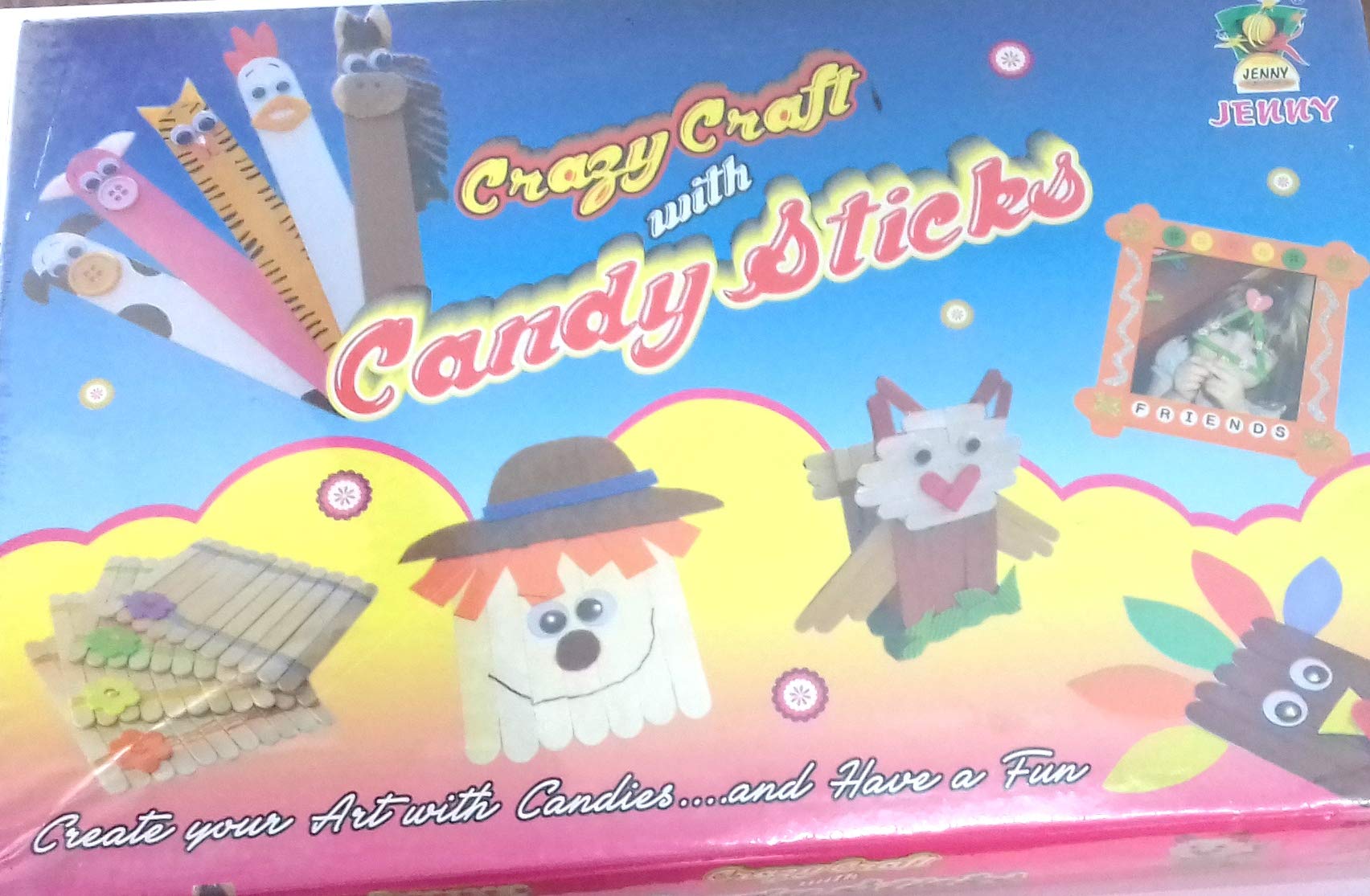 Jenny - Crazy Craft with Candy Sticks