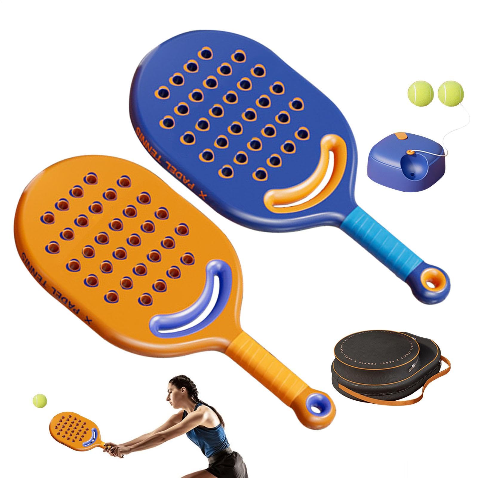 Generisch Allenatore di tennis, da solista, con corda, palla da tennis da solo, con corda elastica per principianti
