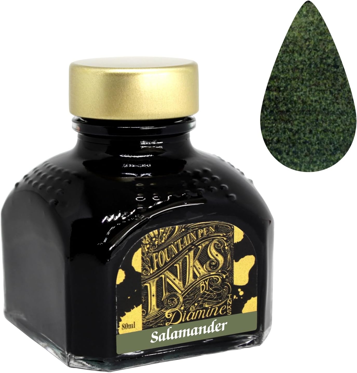 Diamine 80ml Fountain Pen Ink - Salamander