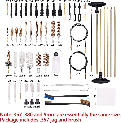 Miniatura 2 de BOOSTEADY Gun Cleaning Kit Universal Gun Cleaning Kit Shotgun Pistol Cleaning Kit with Lightweight Organized Carrying Case Gun Cleaning Supplies Gun