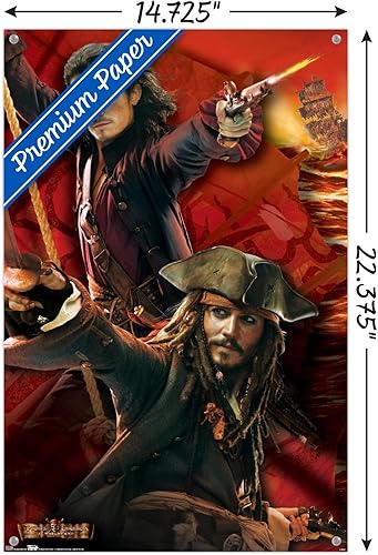 Miniatura 3 de Disney Pirates of the Caribbean At World's End - Póster de pared con pasadores